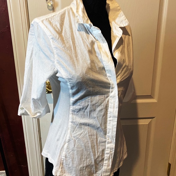 NWT James Perse Slub Side Panel Button Front Shirt - Picture 4 of 4